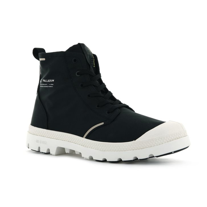 Palladium Pampa Lite+ Recycle WP+ Women's Boots Black | UK B728-DIB